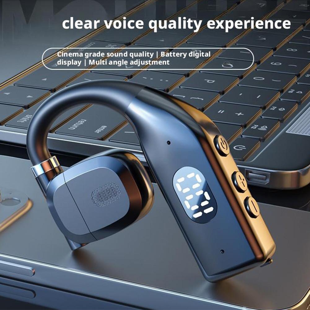 Bluetooth Headset On Ear - Wireless Bluetooth 5.4 Headphones With LED
