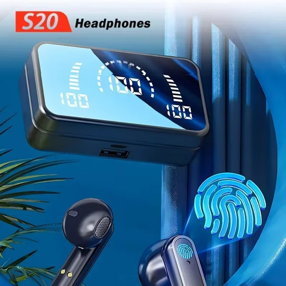 QCY TWS S20 Earphone Bluetooth - đánh giá và giá Wireless Earbuds Tws