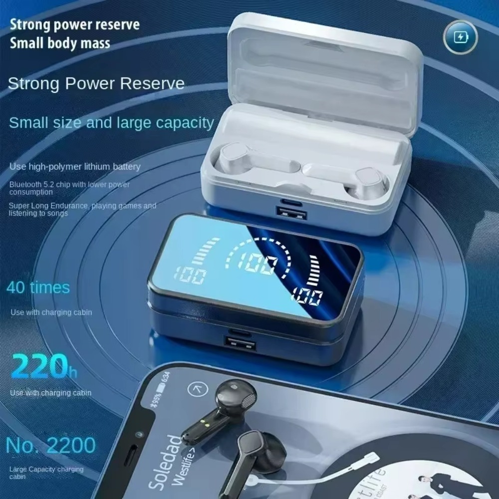 QCY TWS S20 Earphone Bluetooth - đánh giá và giá Wireless Earbuds Tws