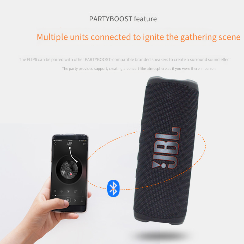 JBL FLIP6 PartyBoost Capabilit - đánh giá và giá Jbl Speaker Flip 6