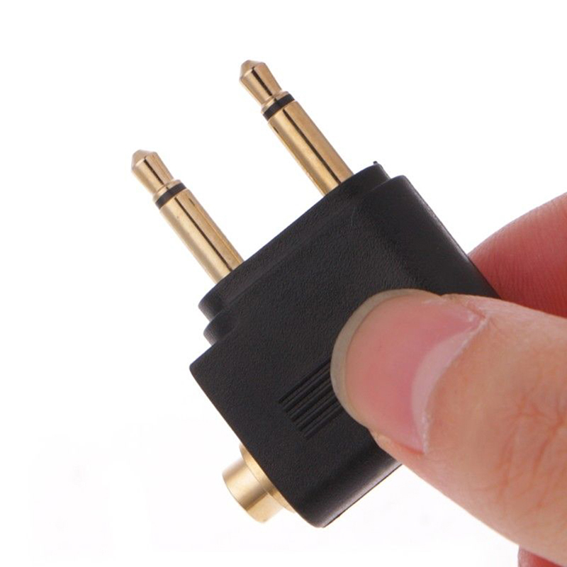1pc Gold Nickel plated Air Pla - đánh giá và giá Earphone Splitter Jack