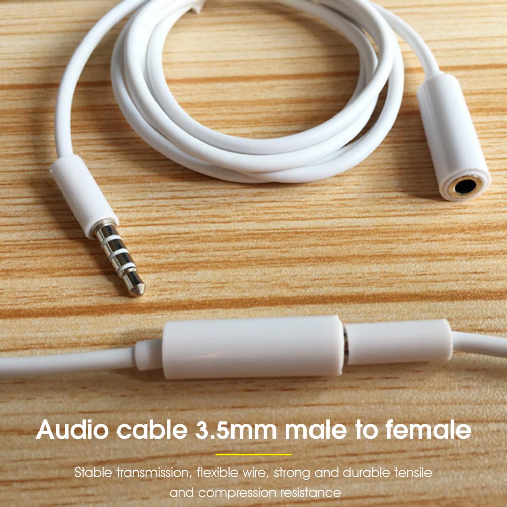 Earphone Extension Cable Stere - đánh giá và giá Cable Extension 3.5
