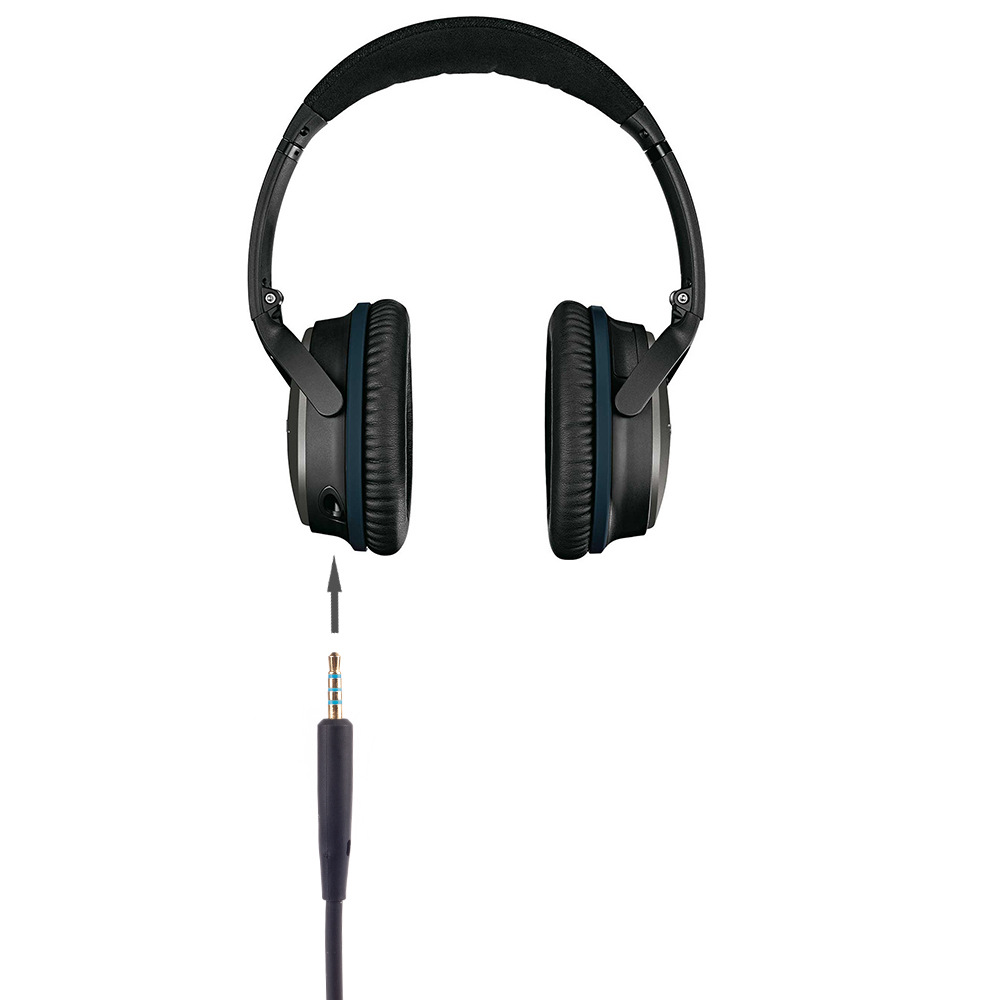 Replacement 2.5mm to 3.5mm Cab - đánh giá và giá Bose Headphone Qc45