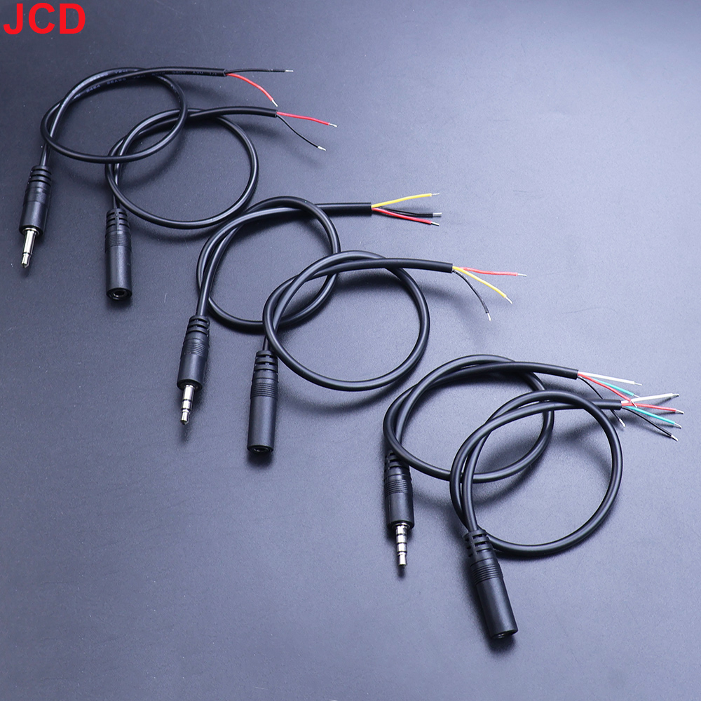 JCD 30/50/100cm 3.5MM 2/3/4 Co - đánh giá và giá Cable Extension 3.5