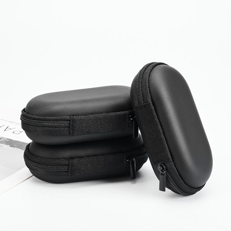 【F】Portable Hard Shell Earphon - đánh giá và giá Headphone Case Hard