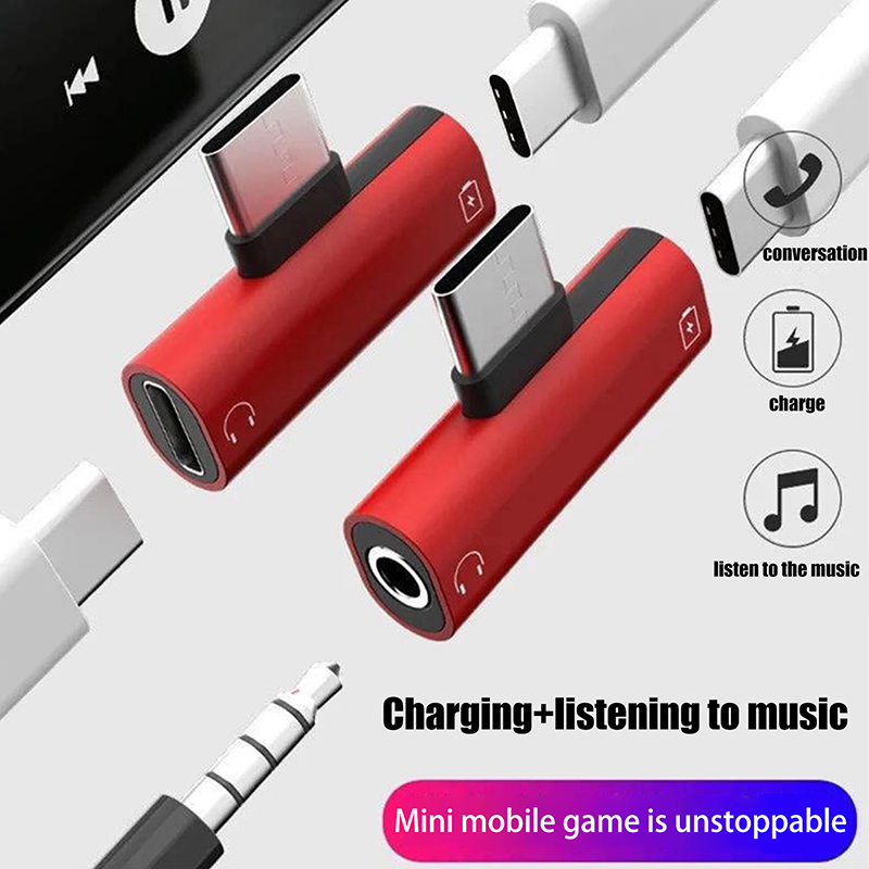 USB Type-C To 3.5 Mm Headphone - đánh giá và giá Earphone Splitter Jack