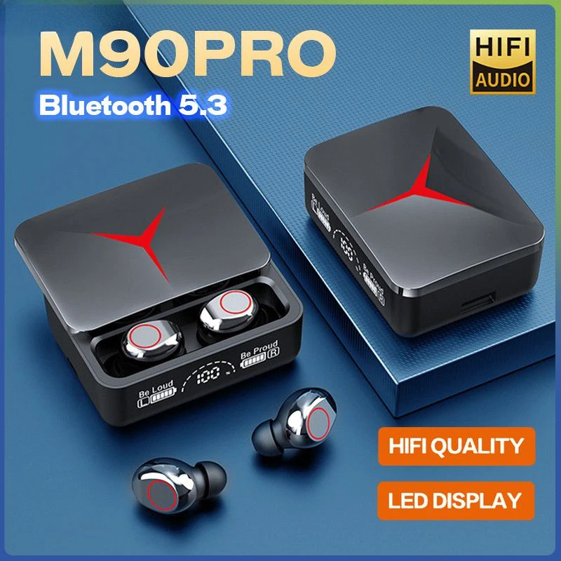 TWS M90 Pro Wireless Headphone - đánh giá và giá Wireless Earbuds Tws