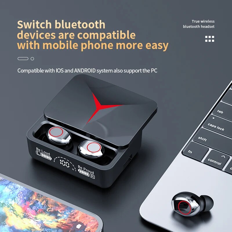 TWS M90 Pro Wireless Headphone - đánh giá và giá Wireless Earbuds Tws