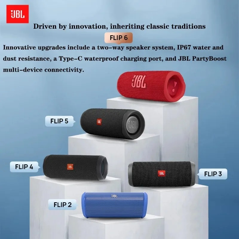 JBL FLIP6 Waterproof Portable  - đánh giá và giá Jbl Speaker Flip 6