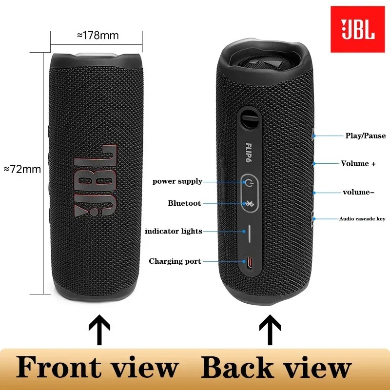 JBL FLIP6 Waterproof Portable  - đánh giá và giá Jbl Speaker Flip 6