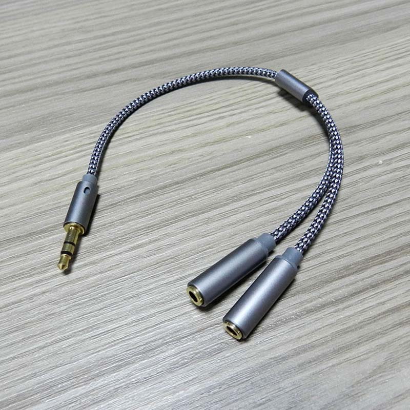 3.5mm Audio Splitter Y Jack 1  - đánh giá và giá Earphone Splitter Jack