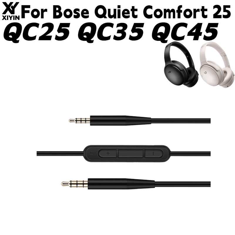 Plug and Play 2.5mm to 3.5mm J - đánh giá và giá Bose Headphone Qc45